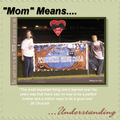Mom means...Understanding