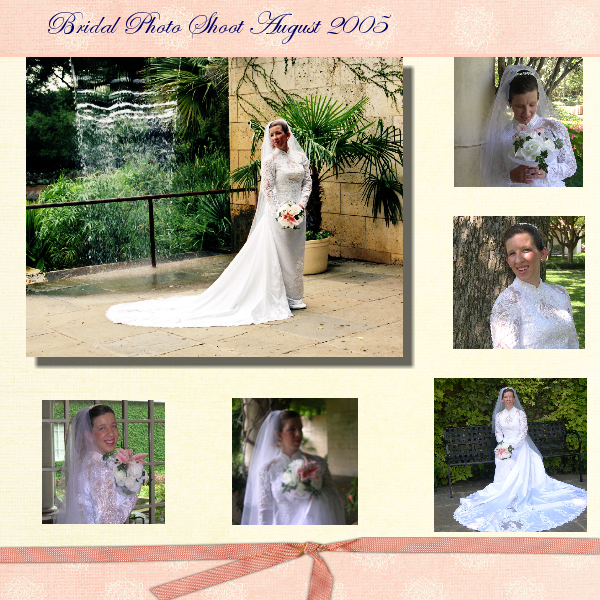Bridal Photo Shoot August 2005