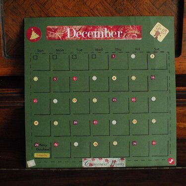 2011 December Baby Calendar