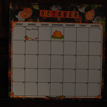 October Baby Calendar 2011