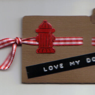 Doggie Mini File Folder