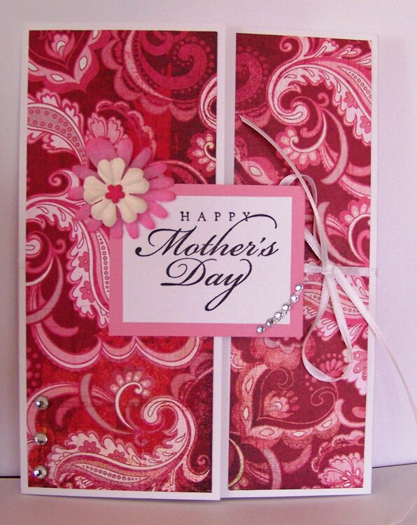 Happy Mother&#039;s Day  tri-fold card