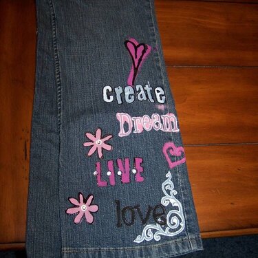 Heidi Swapp jeans for Momma