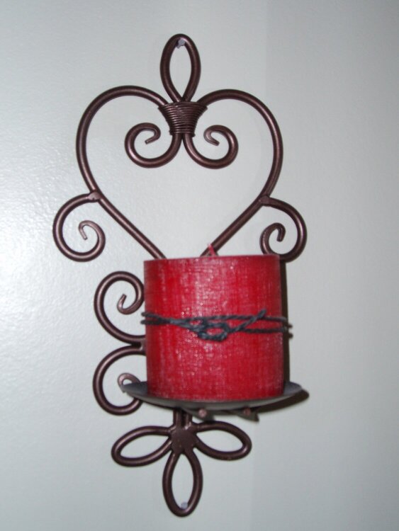 March 20 - Candle Sconce