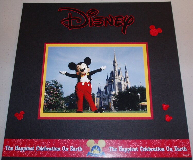 Disney - Mickey Mouse (left side)