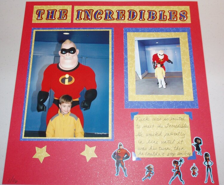 Disney - Nick meets the Incredibles (left side)