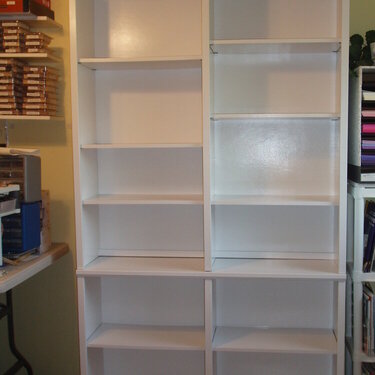 New shelves