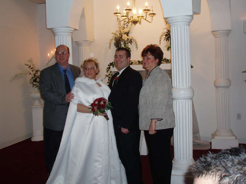 Wedding - Chris and LeeAnn with Chris&#039; parents