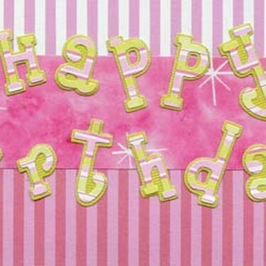 Risa&#039;s Birthday Card - Front Detail
