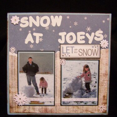 Snow at Joey&#039;s