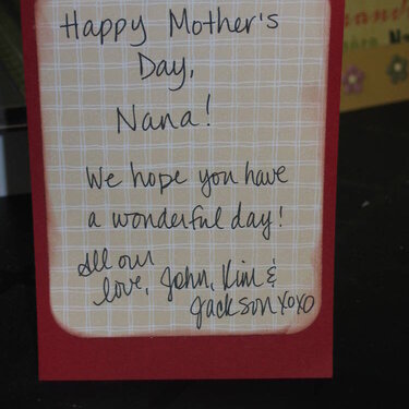 inside Nana&#039;s card