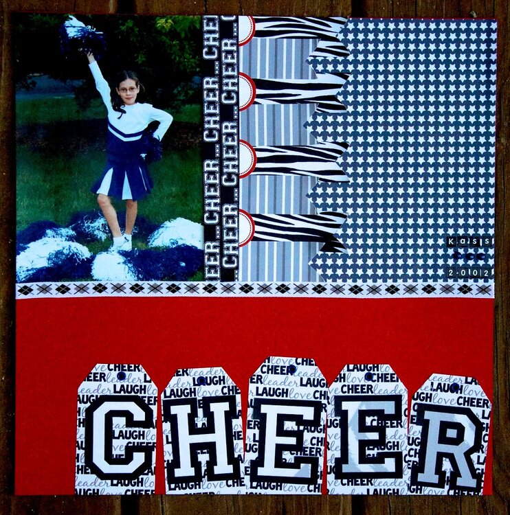Cheer **Scrappin&#039; Sports &amp; More**