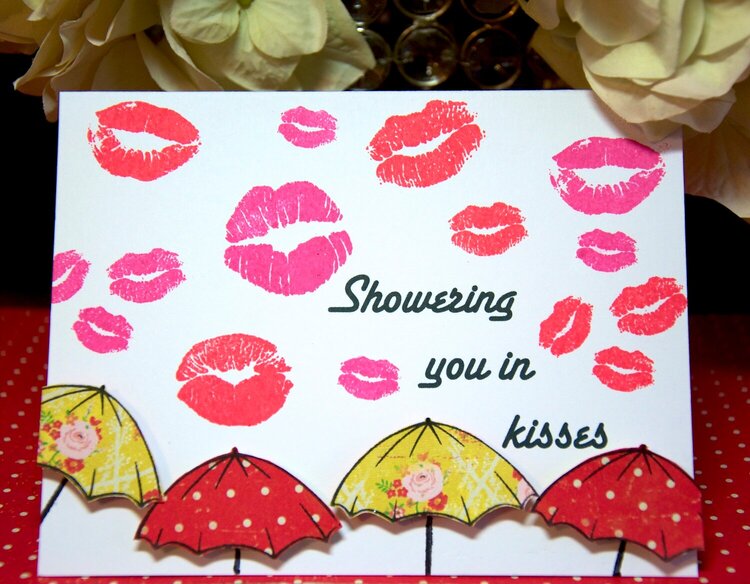 Showering You In Kisses *Gel-A-Tins Stamps*