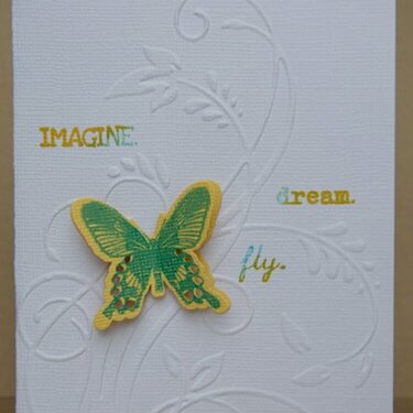 Imagine.Dream.Fly Card