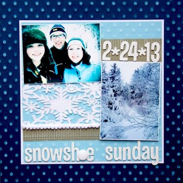 Snowshoe Sunday ***Core&#039;dinations***
