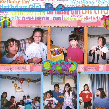 maegan - 10th birthday party
