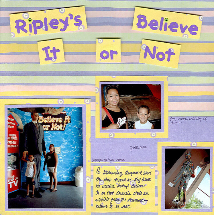 Ripley&#039;s Believe It or Not -1