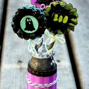 Halloween Flowers **Epiphany Crafts**