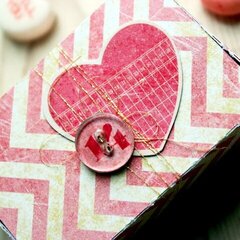 Valentine's Button Matchbox **Epiphany Crafts**