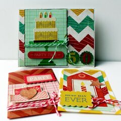 Birthday Card and Gift Card Holder