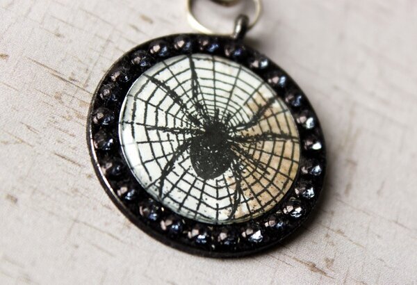 Spider Key Chain