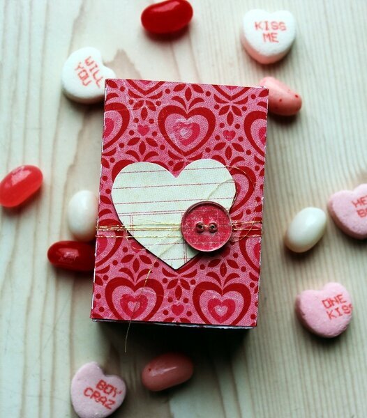 Valentine&#039;s Button Matchbox **Epiphany Crafts**