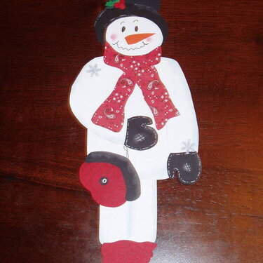 Paper Piecing Snowman