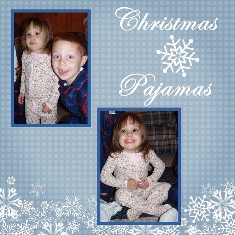 Christmas pajamas p. 1