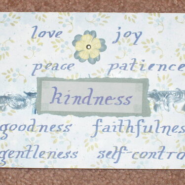 Fruit of the Spirit: Kindness Card