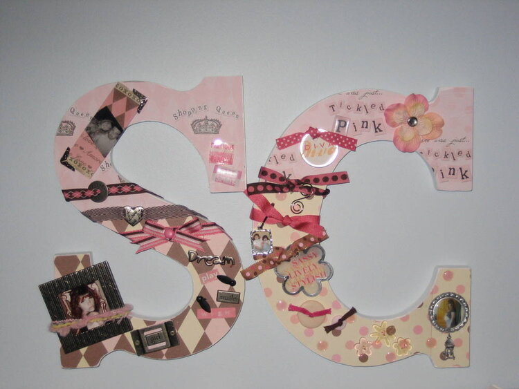 Altered Letters (of my initials)