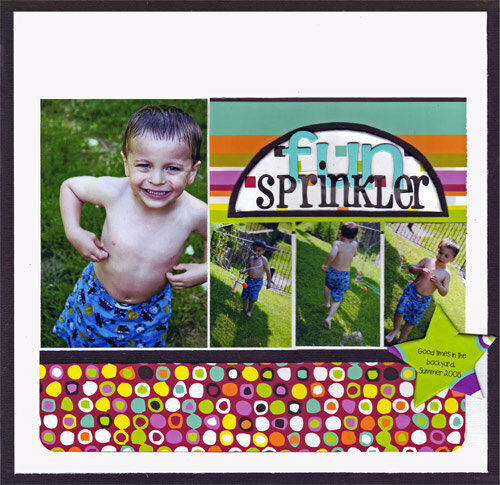 Sprinkler Fun *New Tinkering Ink*
