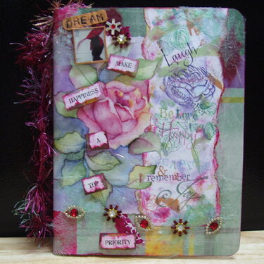 altered notebook front