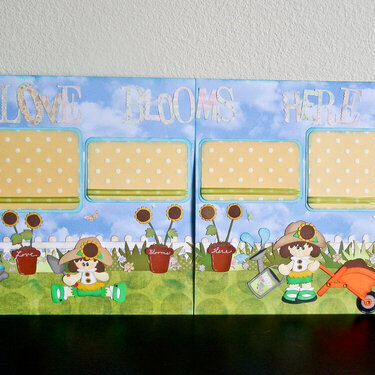Love Blooms Here layout2