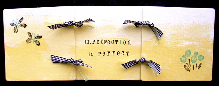 Imperfection is Perfect