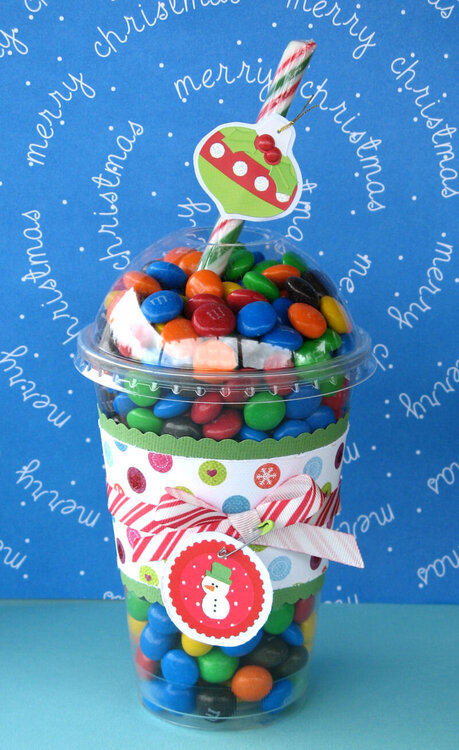 Altered Christmas M&amp;M Smoothy