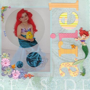Amber as Ariel