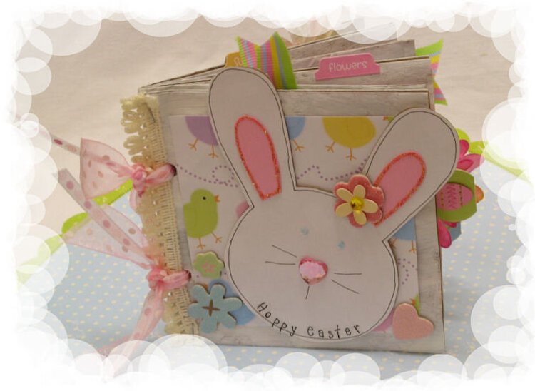 Hoppy Easter Paper Bag Album