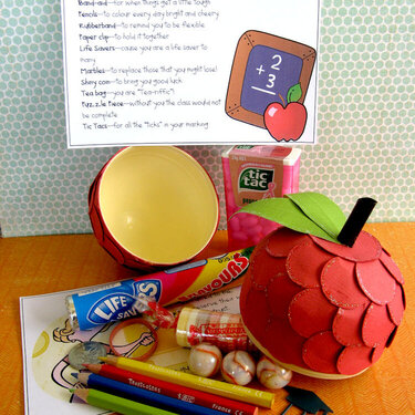 Teacher Survival Kit - inside
