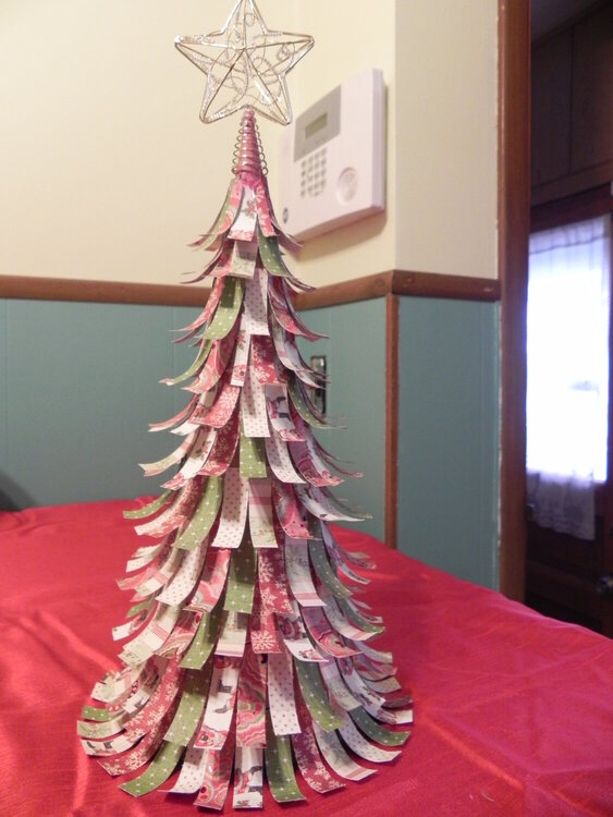 I tree i made for Christmas