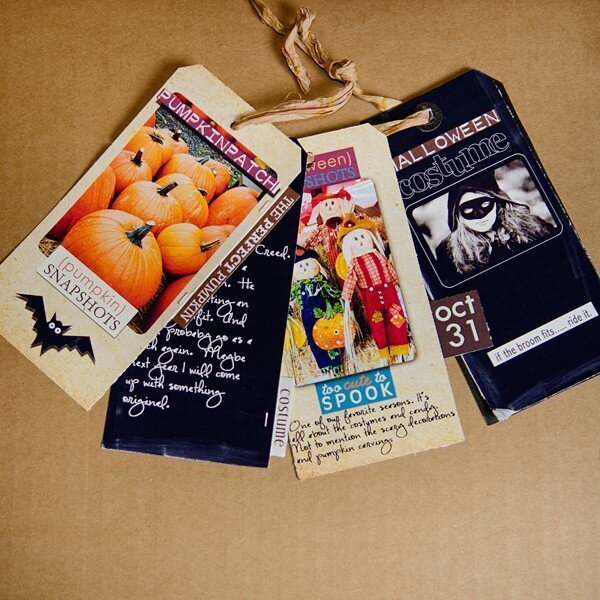 Halloween Tag Book