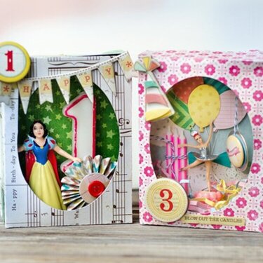 Birthday Shadow Boxes