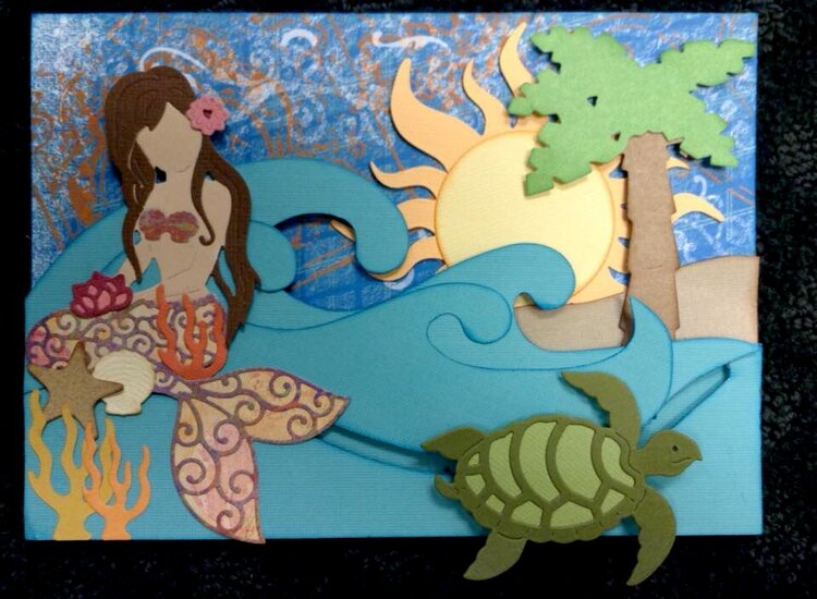 Mermaid and Honu