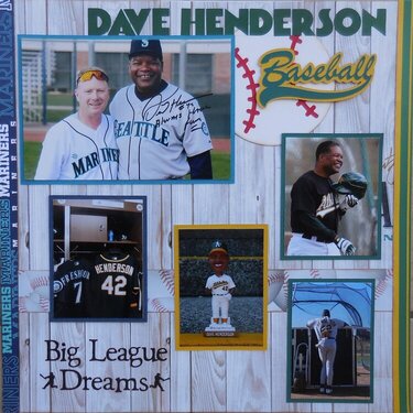 Dave Henderson Baseball