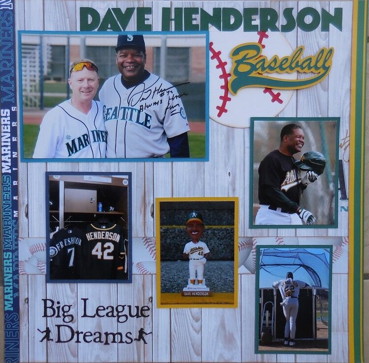 Dave Henderson Baseball