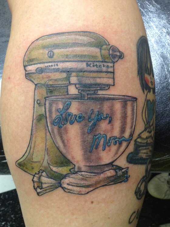 KitchenAid Mixer Tattoo