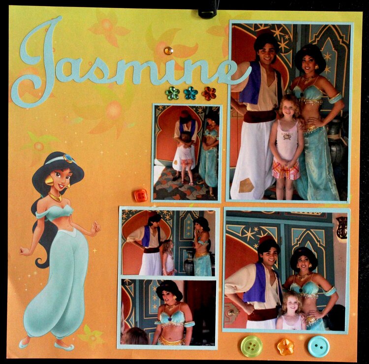 Meeting Jasmine and Aladin
