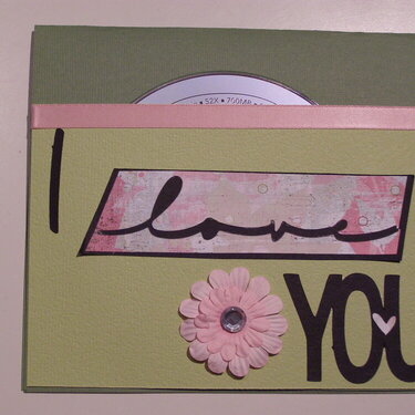 Mother&#039;s Day Card/Cd holder