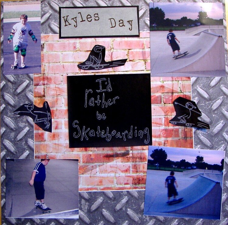 I&#039;d rather be Skateboarding