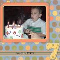 justin's 7th birthday page 1