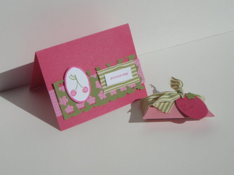 Tart and tangy card and gift box